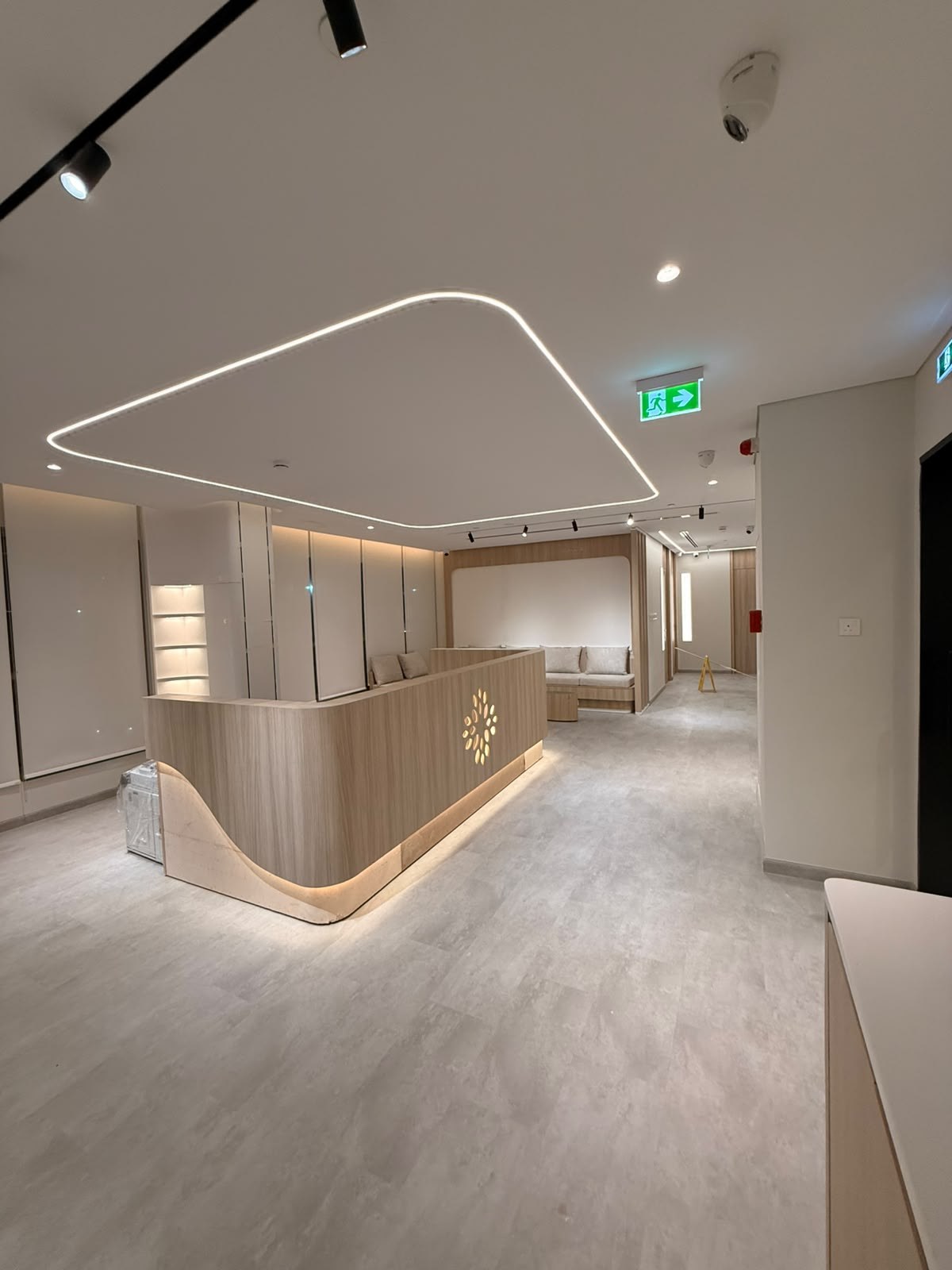Ajyal Medical Center — reception desk