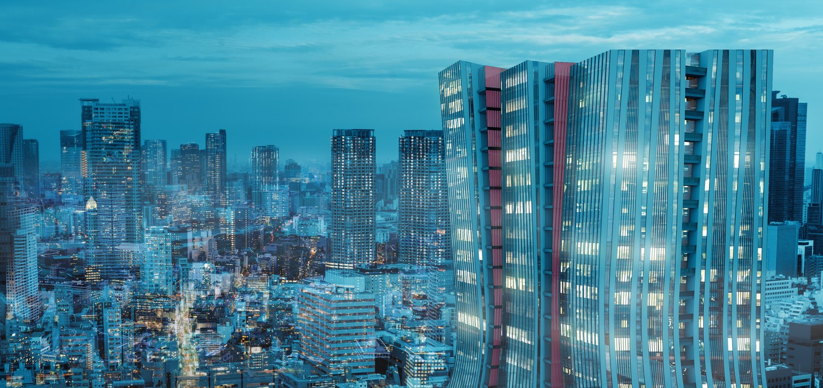 Farmanieh Tower — city skyline