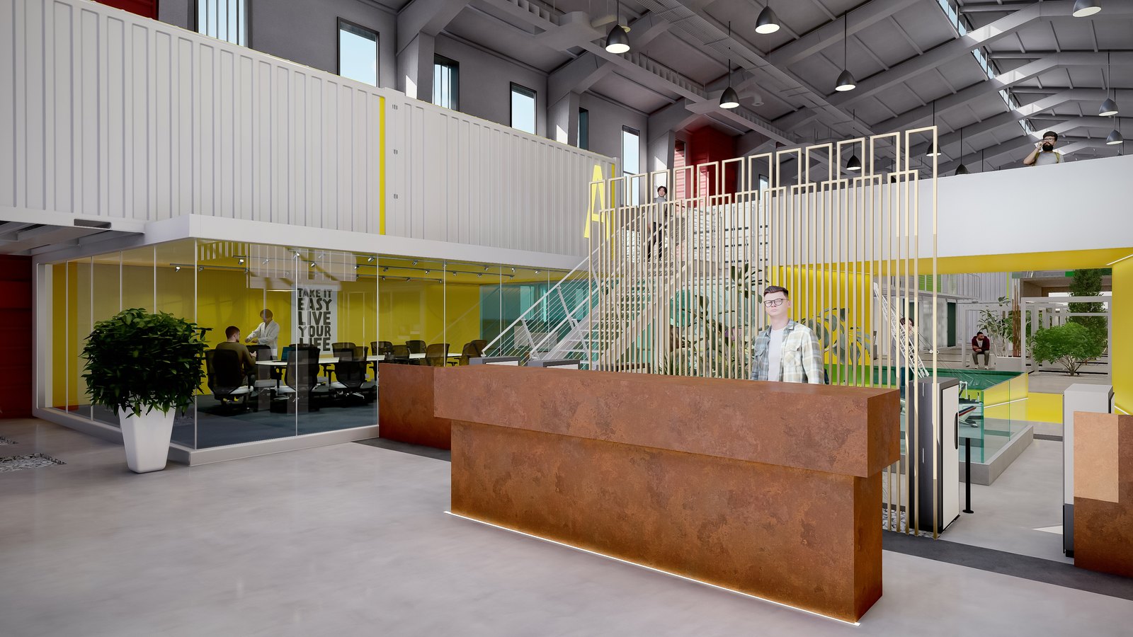 Karena Innovation Factory — reception