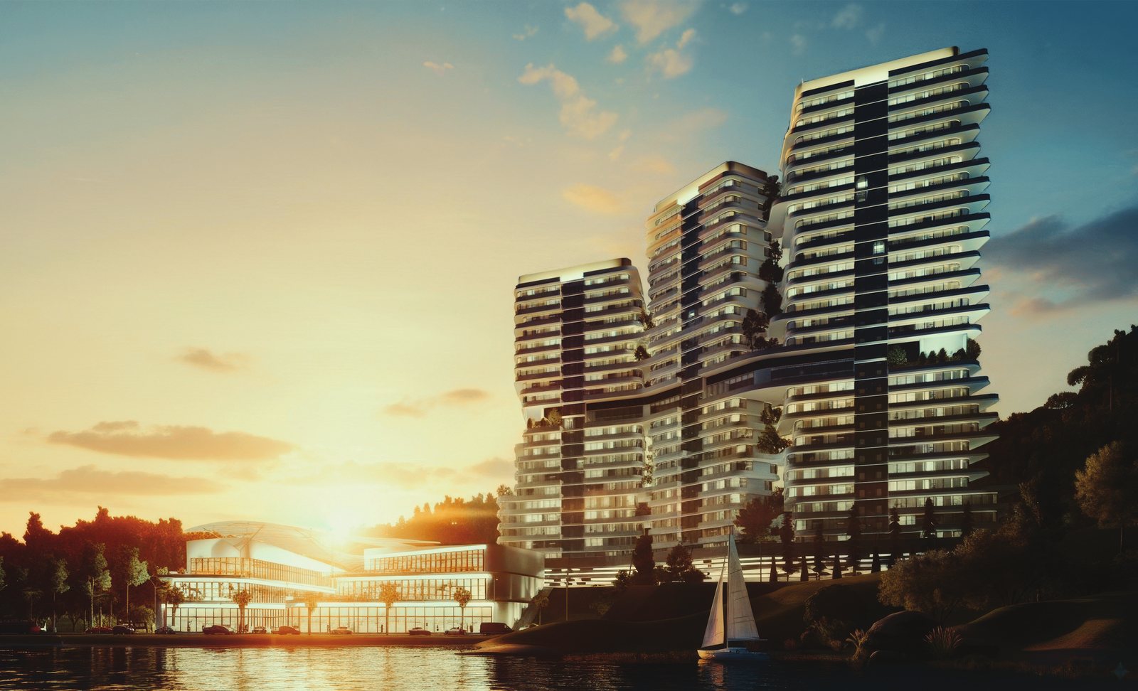 Ramzad Complex — waterfront view