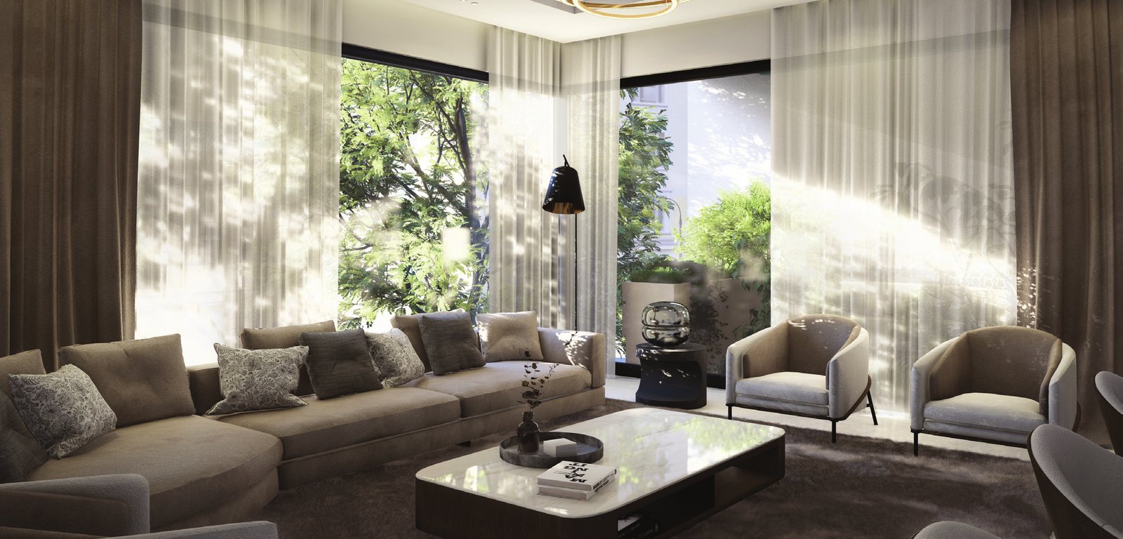 Parnian Residence — interior