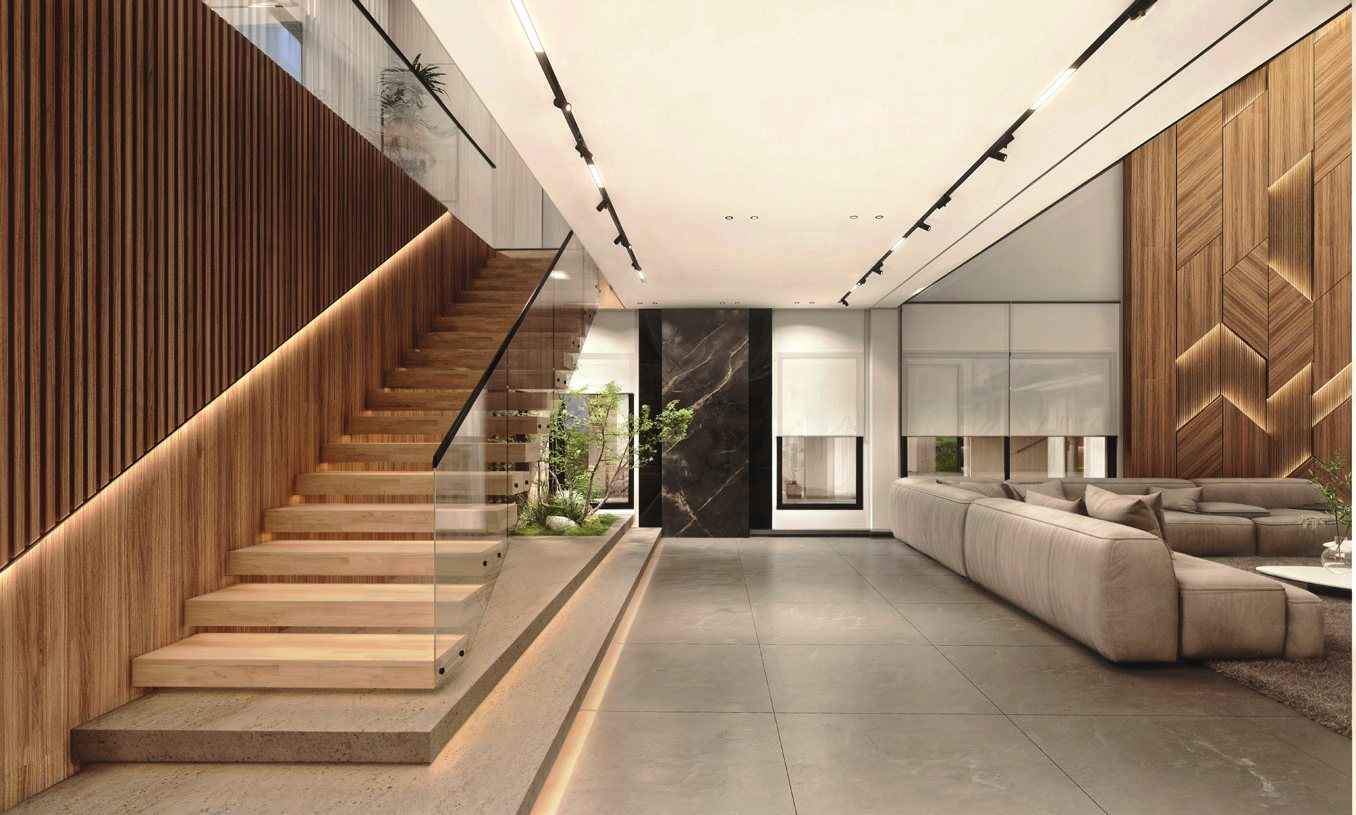 Villa No.542 — stair hall