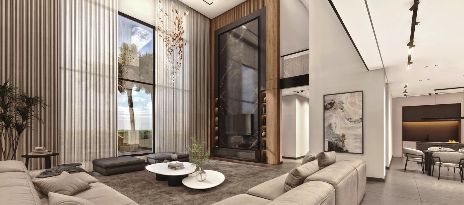 Villa No.542 — living room
